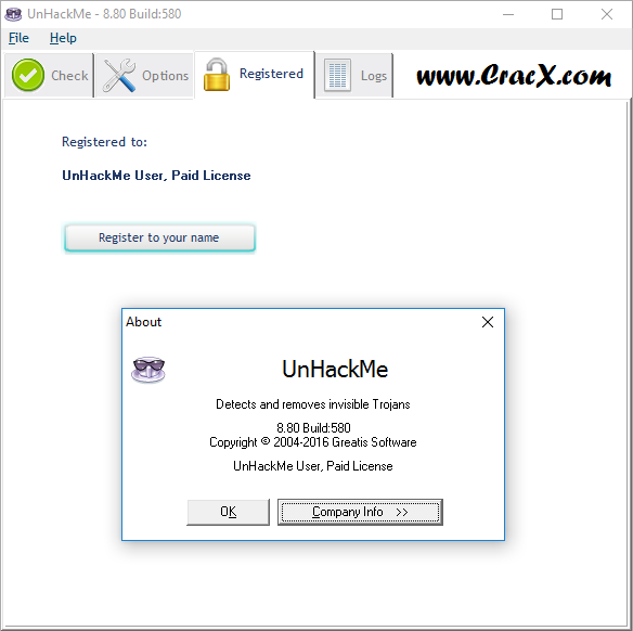 UnHackMe 8.80 Build 580 Serial Key & Crack Lates Download