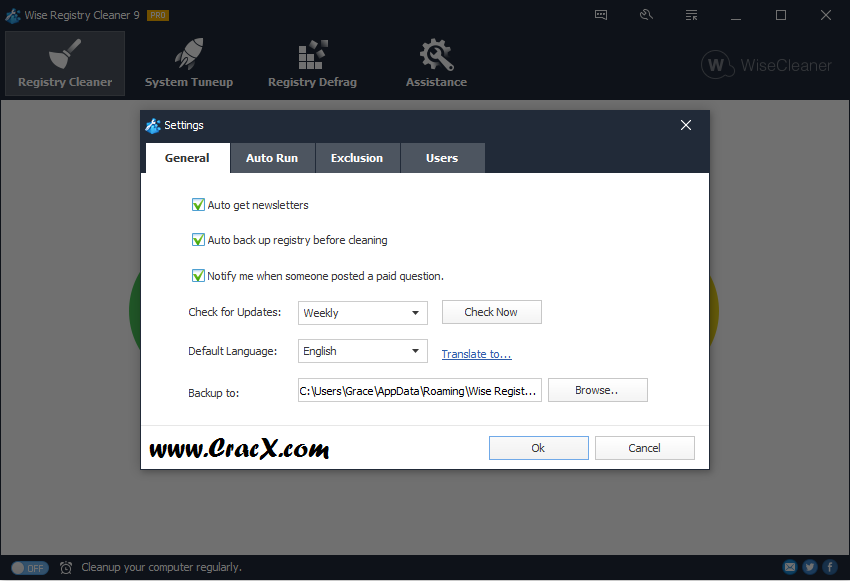 Wise Registry Cleaner Pro 9.43.614 License Key Free Download