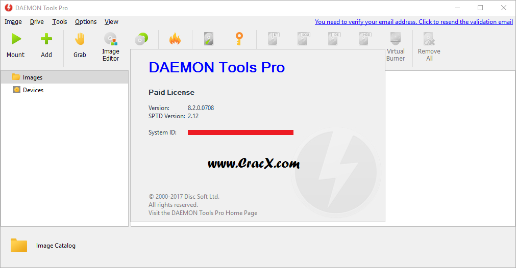 DAEMON Tools Pro 8.2.0.0708 Serial Key & Crack Download