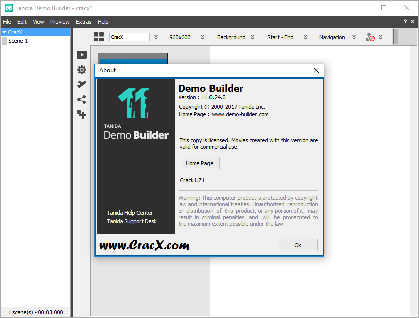 Tanida Demo Builder 11.0.24.0 Keygen + Activator Download
