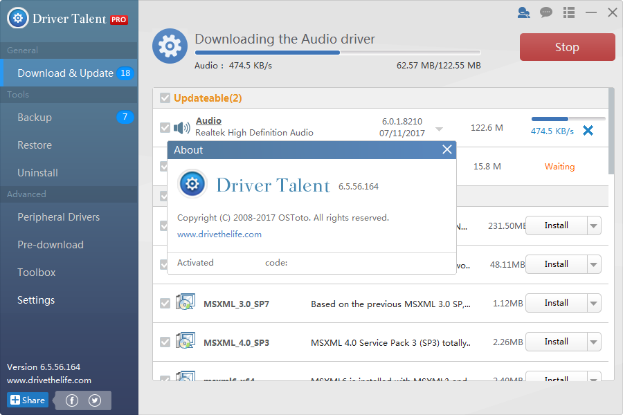 Driver Talent Pro 6.5.56.164 Keygen & Activator Download