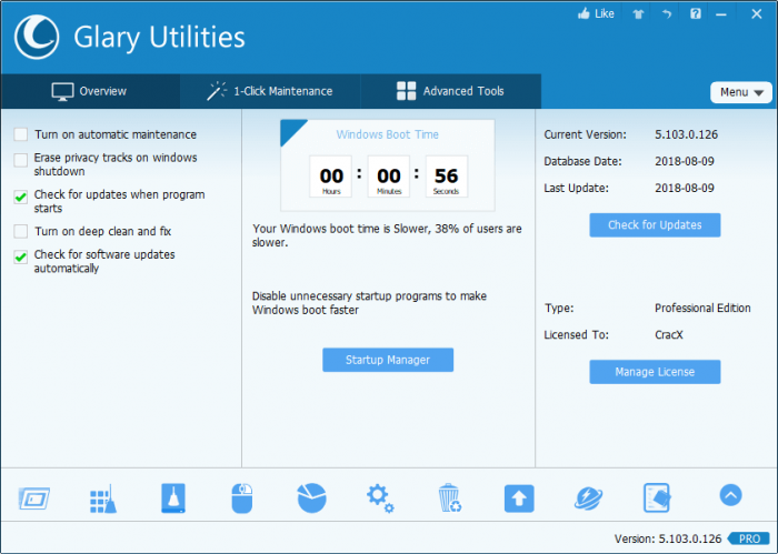 Glary Utilities Pro Crack & License Key Updated Download