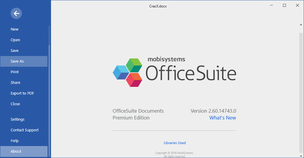 OfficeSuite Premium Edition 2.60.14743.0 Full Keygen Download