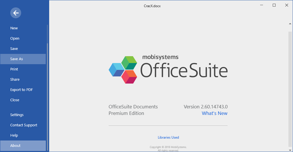 OfficeSuite Premium 7.90.53000 download the new version for iphone